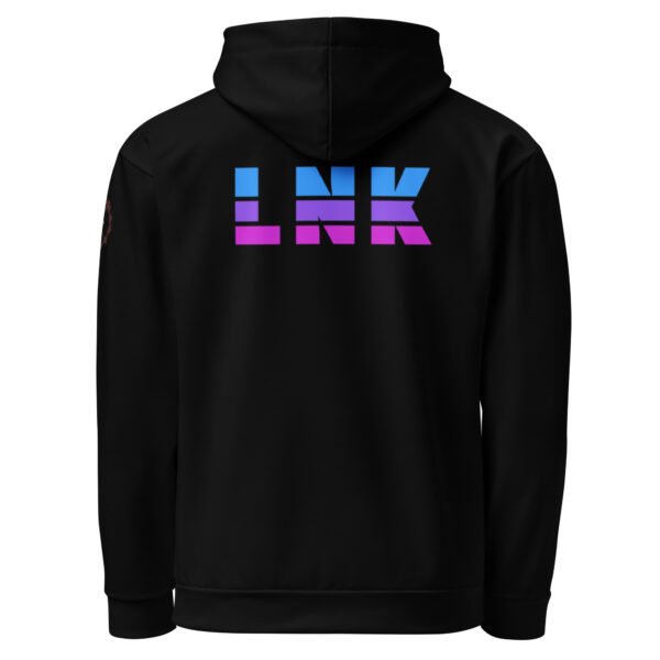 LNK Post Limits Black Unisex Hoodie - Image 3