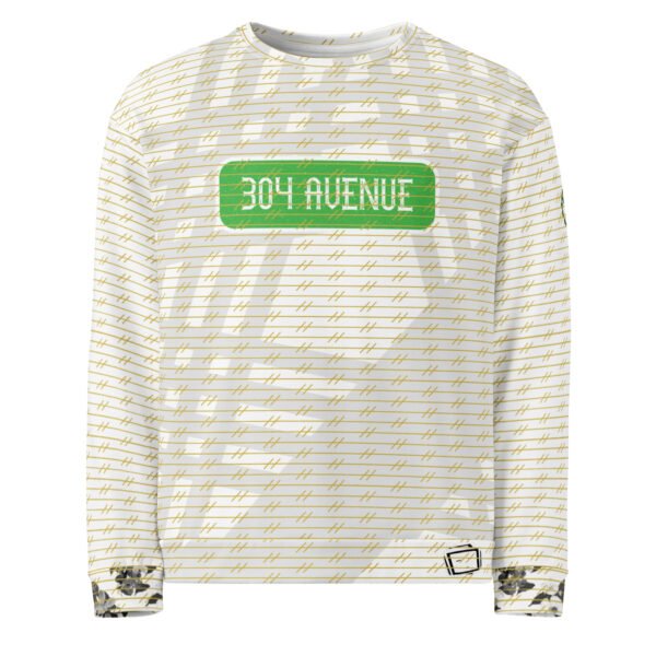 LNK 304 Avenue White Unisex Sweatshirt