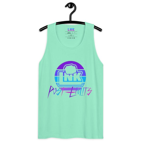 LNK Post limits Men’s premium tank top - Image 10