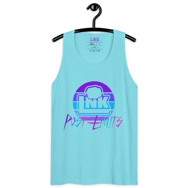 LNK Post limits Men’s premium tank top - Image 7