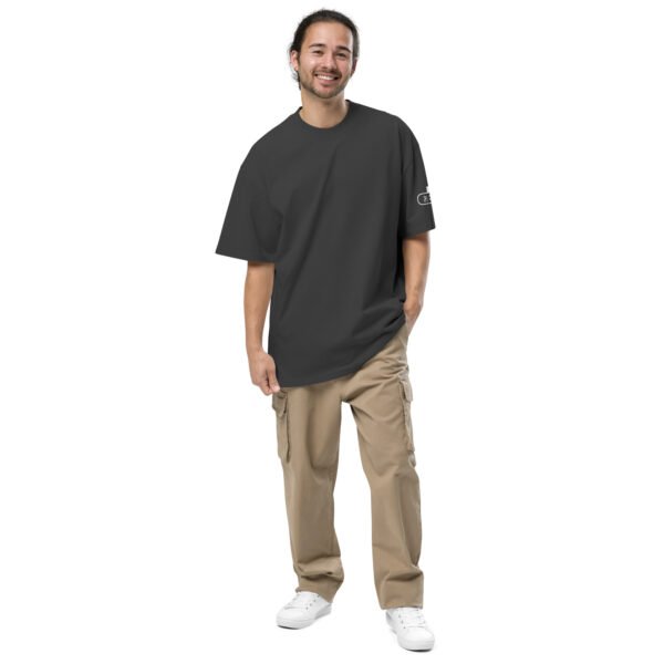 LNK Cafe Ohayo It's a ! Oversized faded t-shirt - Image 2