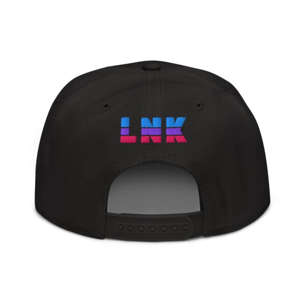 LNK Neon Post Limits Snapback Hat - Image 3