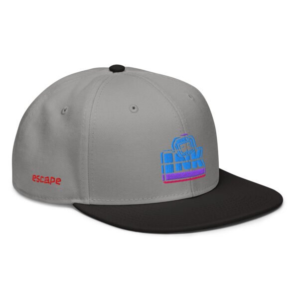 LNK Neon Post Limits Snapback Hat - Image 47