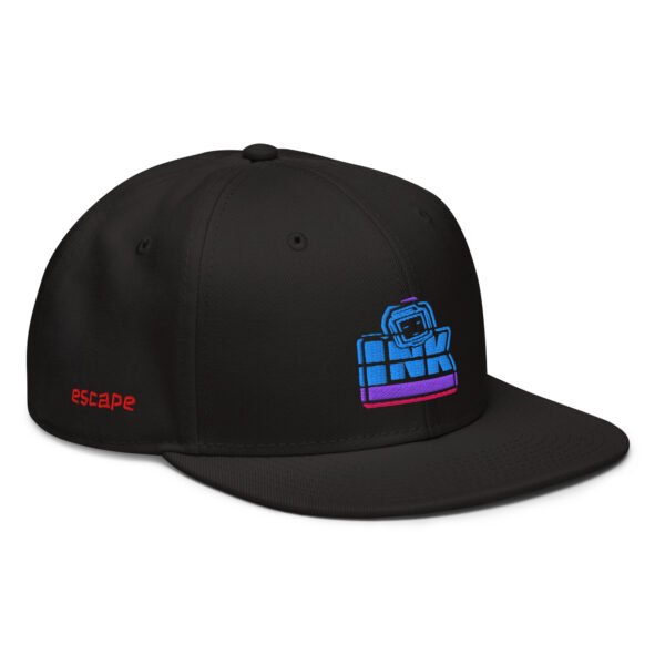 LNK Neon Post Limits Snapback Hat - Image 6