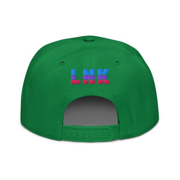 LNK Neon Post Limits Snapback Hat - Image 38