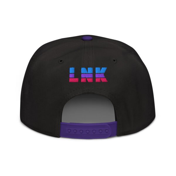 LNK Neon Post Limits Snapback Hat - Image 8
