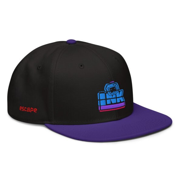LNK Neon Post Limits Snapback Hat - Image 11